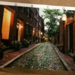 grace bailhache postcard boston beacon hill