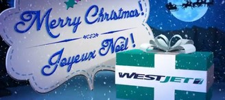 christmas marketing westjet video